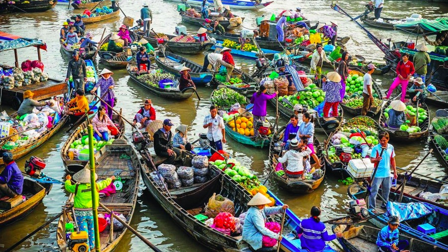 Witness daily life in Mekong Delta