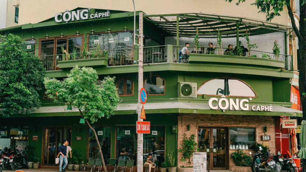 Cong Cafe - Top beautiful view in Saigon